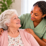 caring moments at home